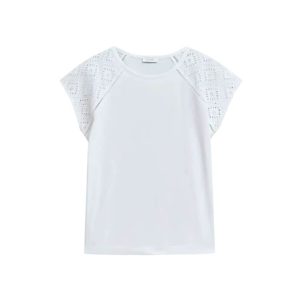 Hobbs London Ivana Cotton Broderie Top